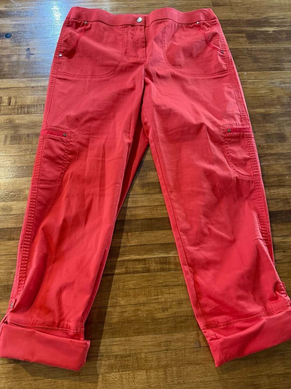 Sabrina Straight Utility Pant,Chicos Sz 1 ( j1)
